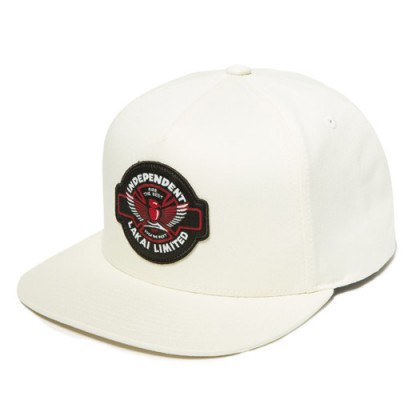 Lakai Indy Snapback LH417100 White