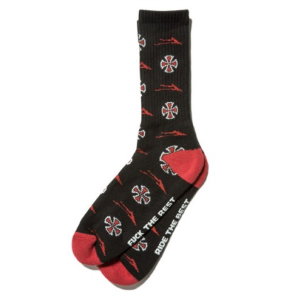 Lakai Indy Crew Sock LA417102 Black